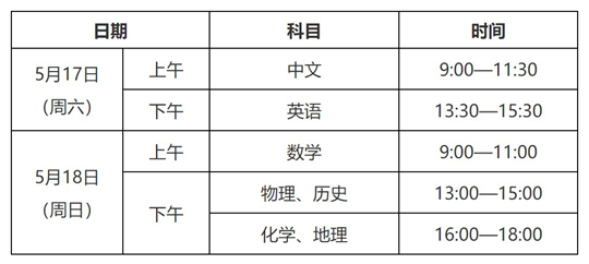 关于2025年普通高校联合招收华侨港澳台学生入学考试浙江考区考点安排的通知