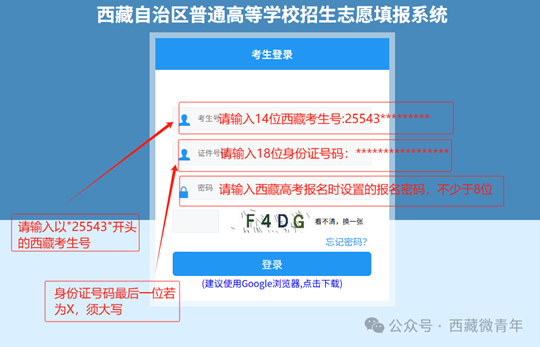 2025年西藏班高考志愿填报流程